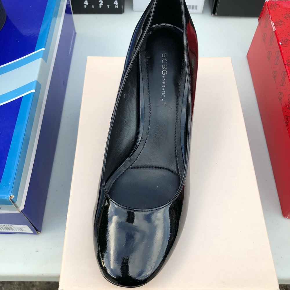 Black Patent Heels